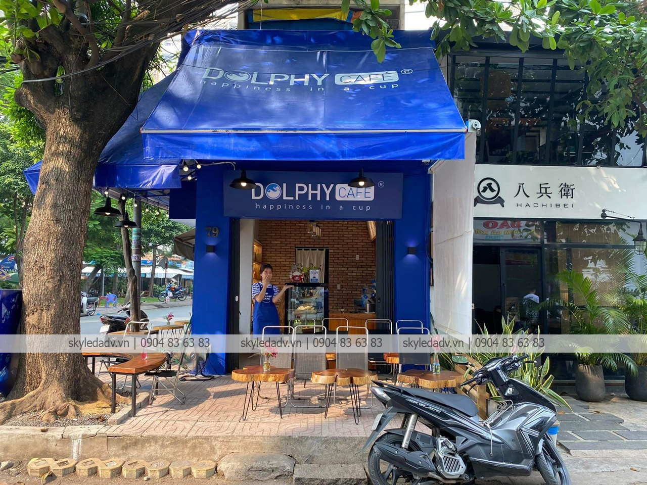 quảng cáo skyled, bạt và bảng hiệu quang cao skyled bat va bang hieu