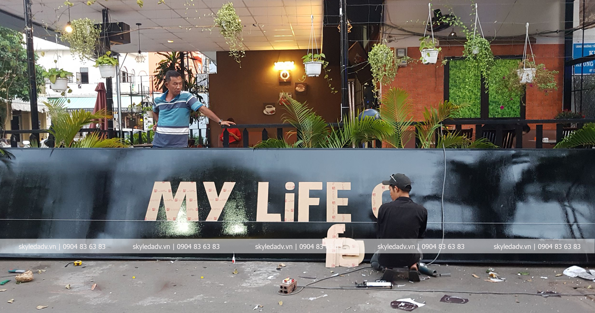 Skyled bang hieu Cafe my life