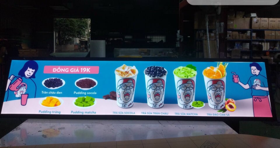Làm hộp đèn menu 10 Hop den sieu mong skyled 1