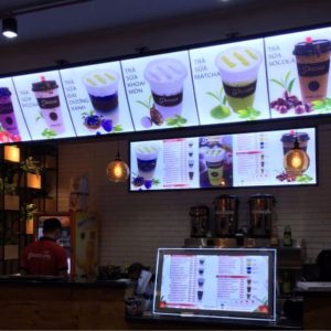 Làm hộp đèn menu 2 Hop den sieu mong skyled 4