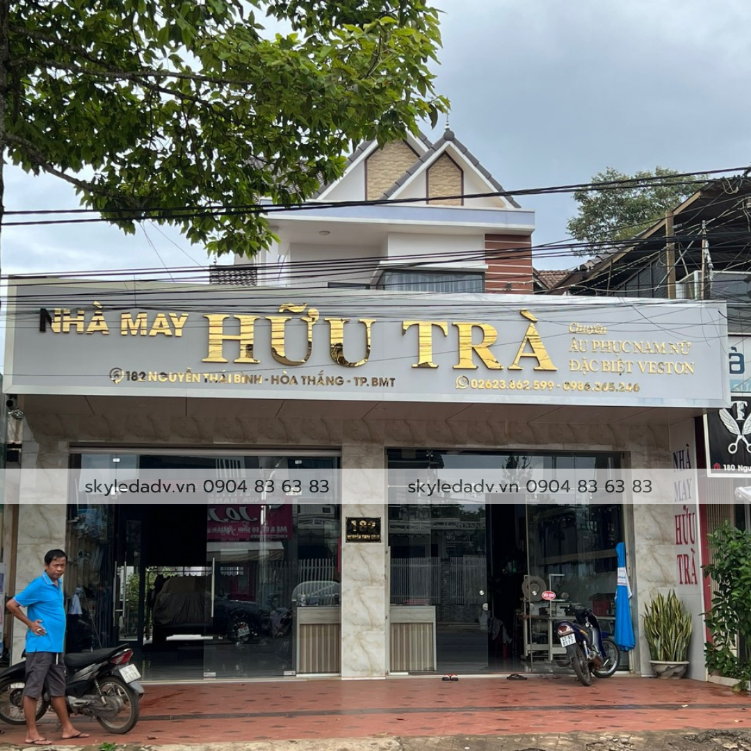 Xu hướng làm biển hiệu quảng cáo năm 2026 9 5